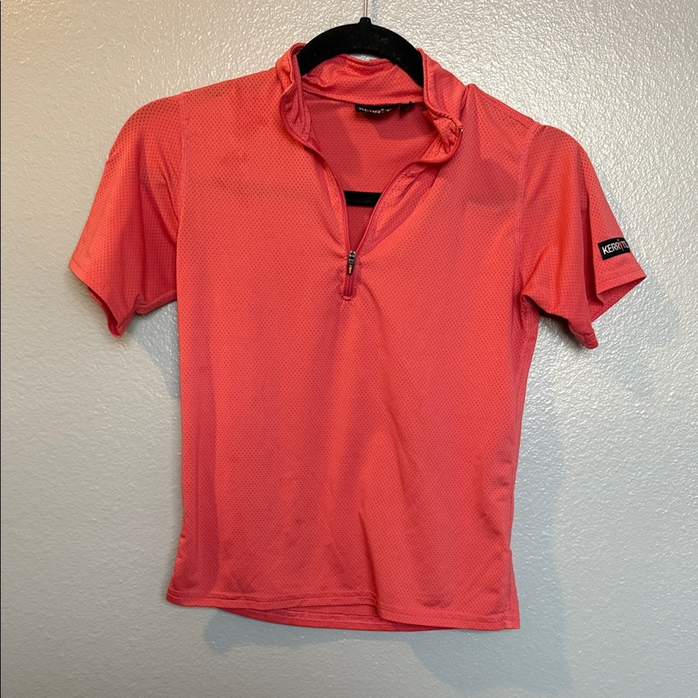Kerrits Vibrant Coral Short Sleeve Top